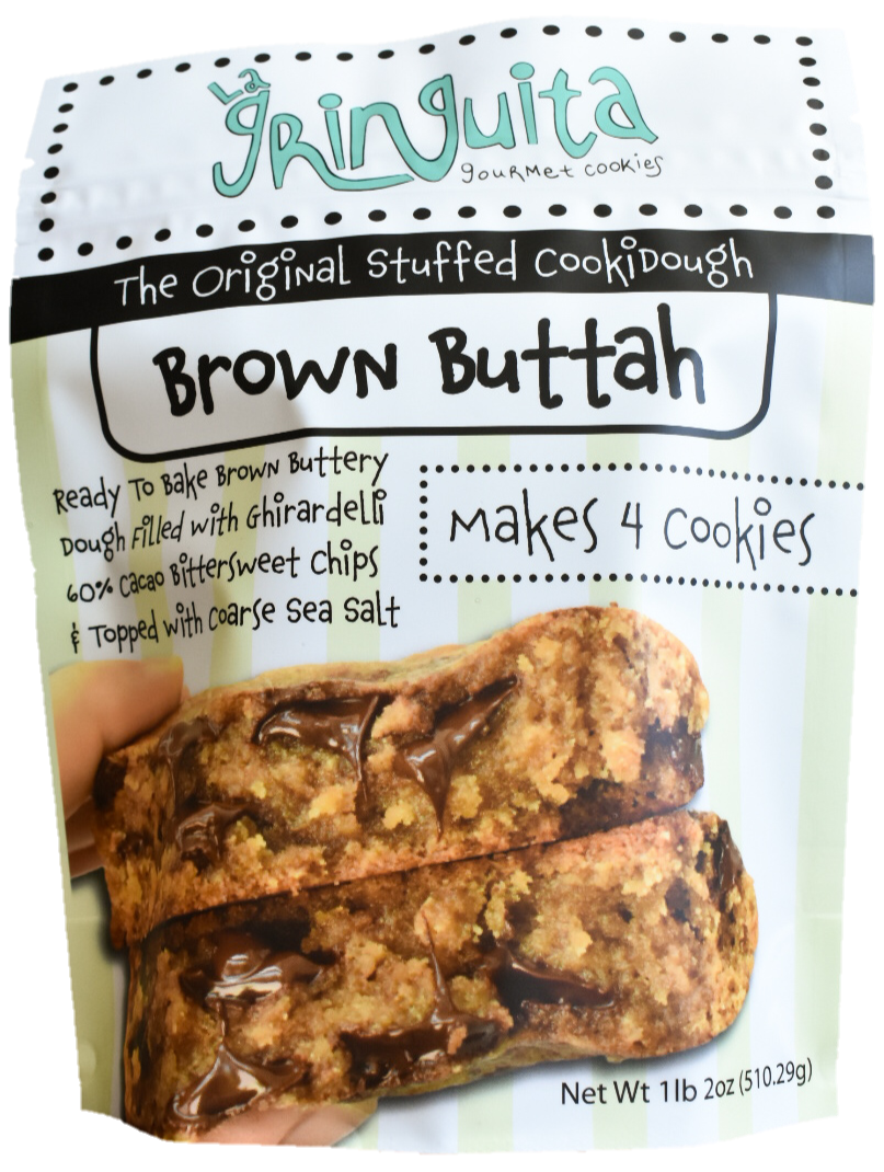 Brown Buttah bake-from-frozen cookie dough